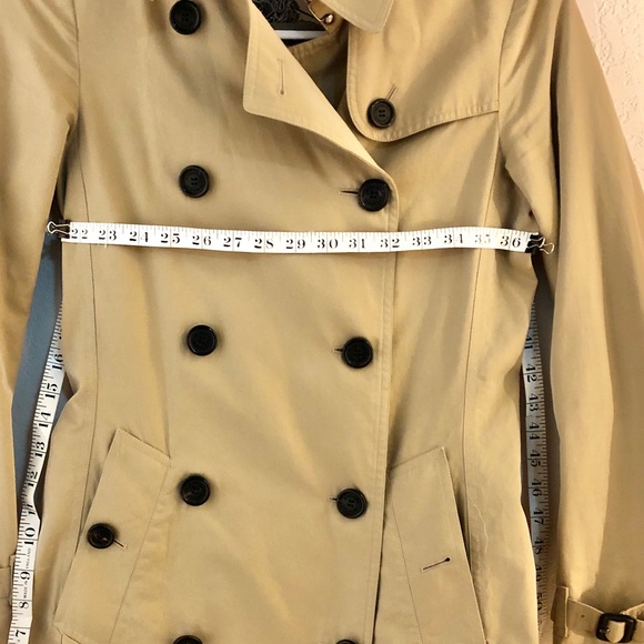 Burberry Tan Trench Coat - Picture 7 of 8